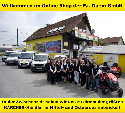 Guem GmbH - Team des Kärcher Vertragspartners seit 1989